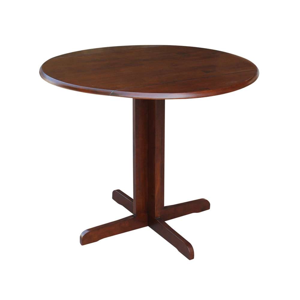 International Concepts - Dual Drop Leaf Table - 36in in Espresso Finish - T581-36RP veiw 1