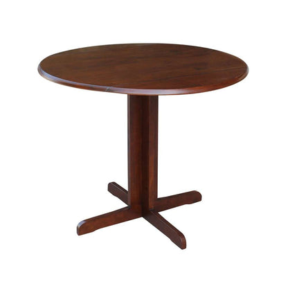 International Concepts - Dual Drop Leaf Table - 36in in Espresso Finish - T581-36RP veiw 1