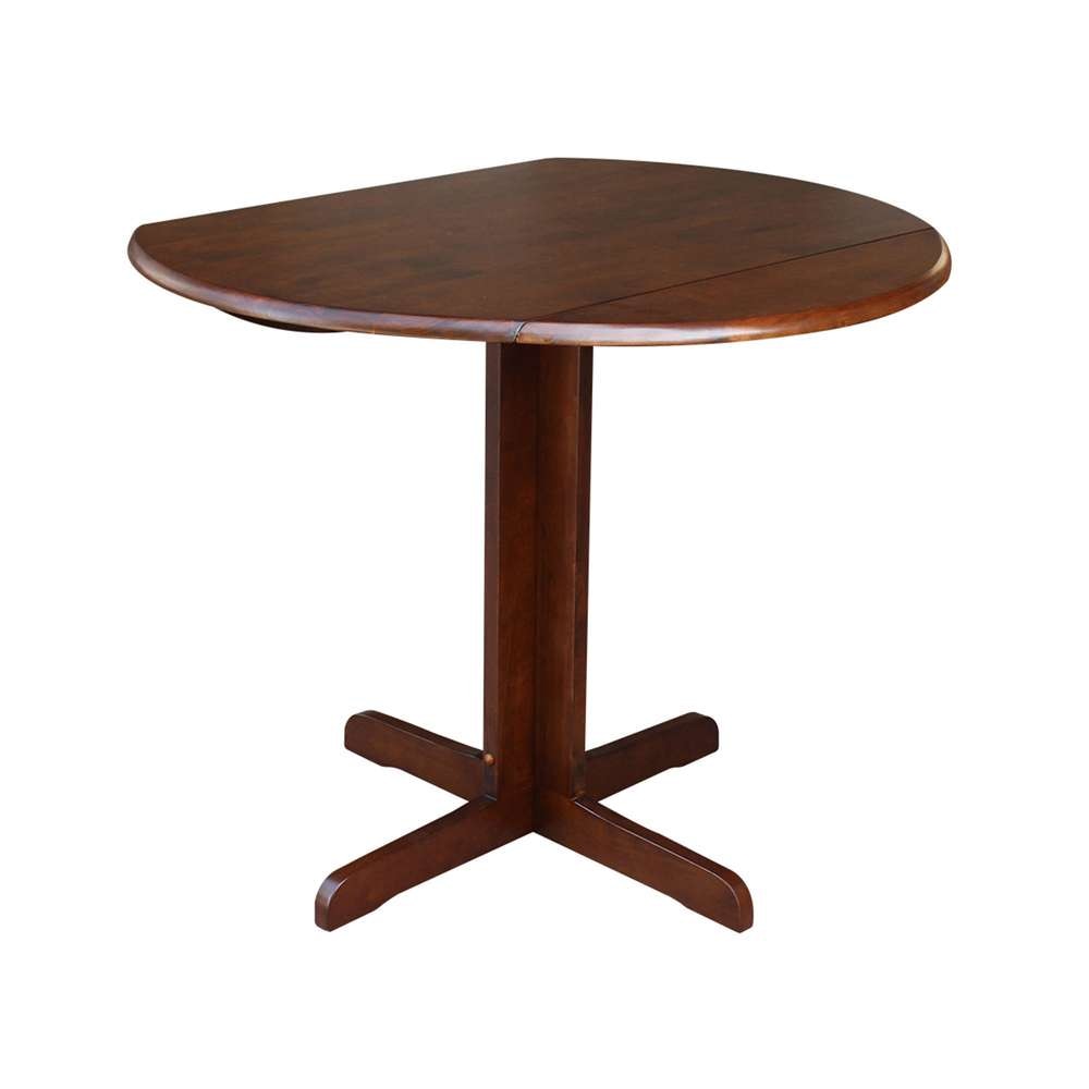 International Concepts - Dual Drop Leaf Table - 36in in Espresso Finish - T581-36RP veiw 3