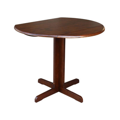 International Concepts - Dual Drop Leaf Table - 36in in Espresso Finish - T581-36RP veiw 3