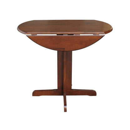 International Concepts - Dual Drop Leaf Table - 36in in Espresso Finish - T581-36RP veiw 5