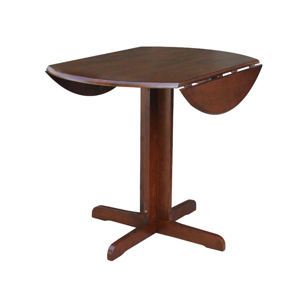 International Concepts - Dual Drop Leaf Table - 36in in Espresso Finish - T581-36RP veiw 7