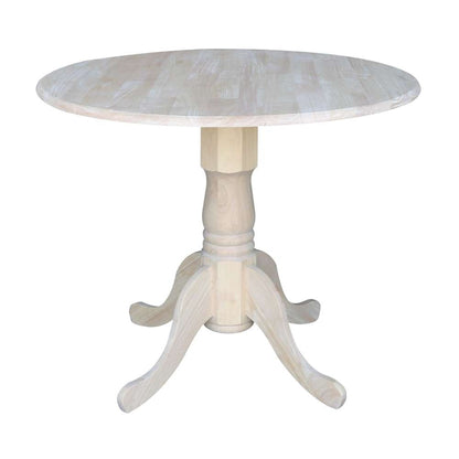 International Concepts - Dual Drop Leaf Table - 36in - T-36DP veiw 1
