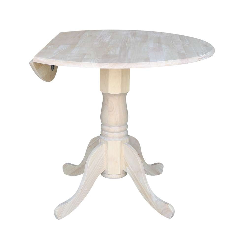 International Concepts - Dual Drop Leaf Table - 36in - T-36DP veiw 2