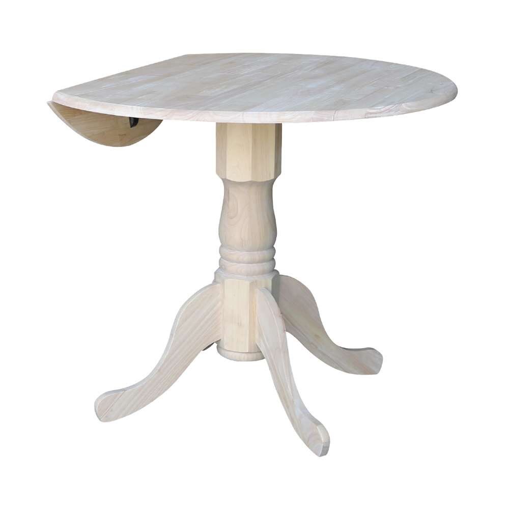 International Concepts - Dual Drop Leaf Table - 36in - T-36DP veiw 3