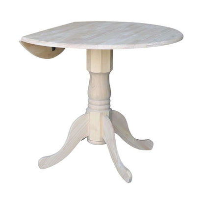 International Concepts - Dual Drop Leaf Table - 36in - T-36DP veiw 3