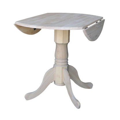 International Concepts - Dual Drop Leaf Table - 36in - T-36DP veiw 4