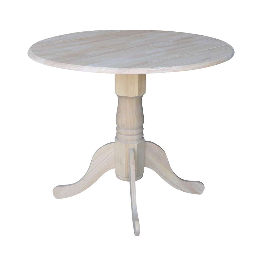 International Concepts - Dual Drop Leaf Table - 36in - T-36DP veiw 5