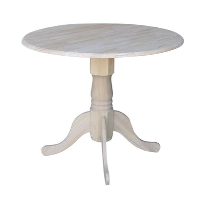 International Concepts - Dual Drop Leaf Table - 36in - T-36DP veiw 5