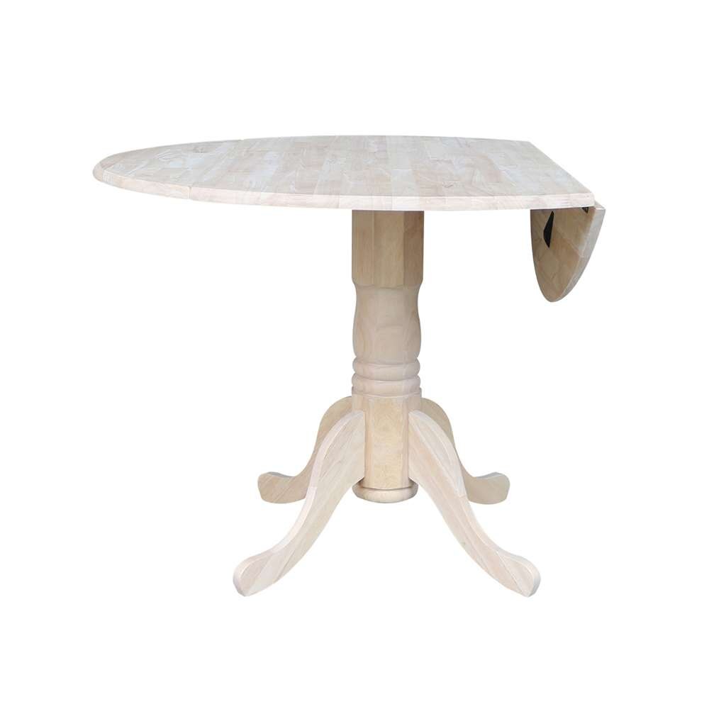 International Concepts - Dual Drop Leaf Table - 42in - T-42DP veiw 3