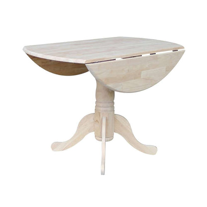 International Concepts - Dual Drop Leaf Table - 42in - T-42DP veiw 5