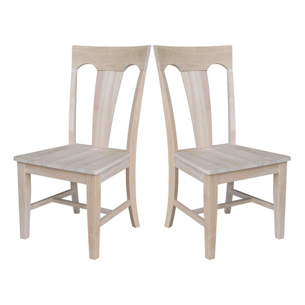 International Concepts - Elle Chair (Set of 2) - CI-68P veiw 8