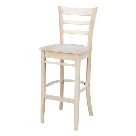 International Concepts - Emily Bar Height Stool - 30inSH - S-6173 veiw 1