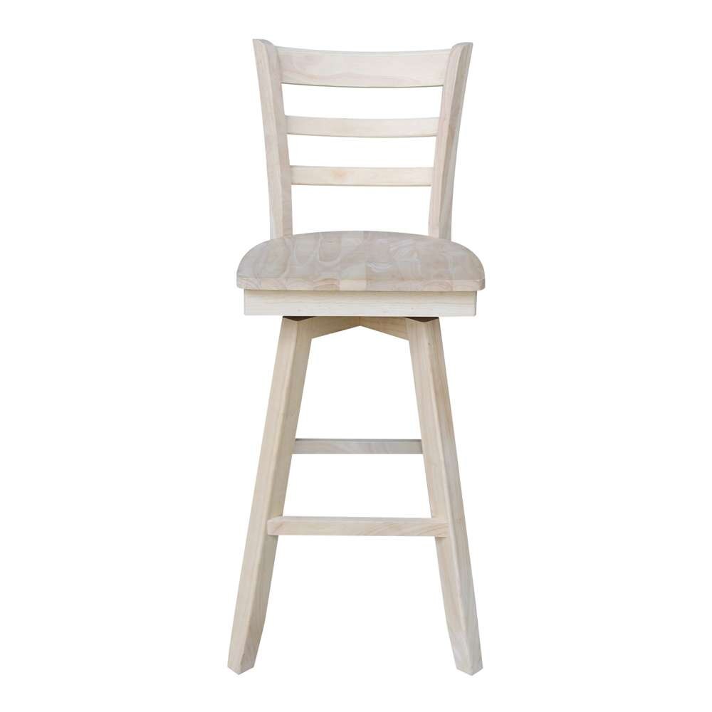 International Concepts - Emily Bar Height Stool - 30inSH  - S-6173SW veiw 5