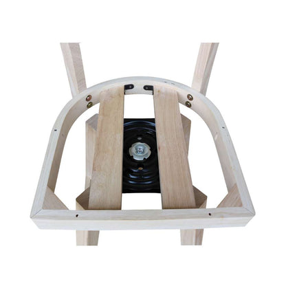 International Concepts - Emily Bar Height Stool - 30inSH  - S-6173SW veiw 6