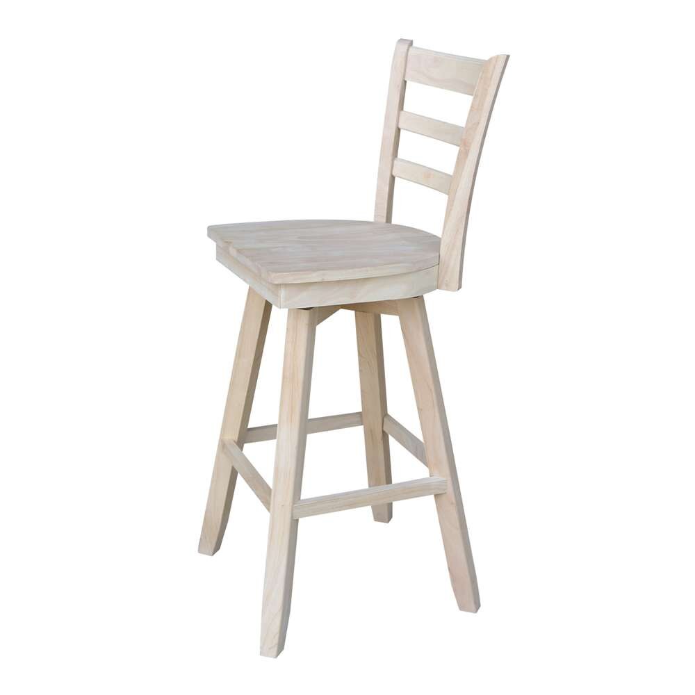 International Concepts - Emily Bar Height Stool - 30inSH  - S-6173SW veiw 7