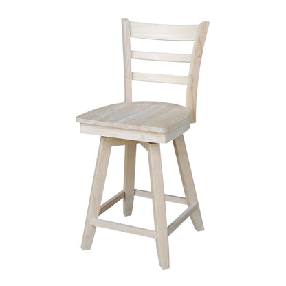International Concepts - Emily Counter Height Stool - 24inSH  - S-6172SW veiw 1