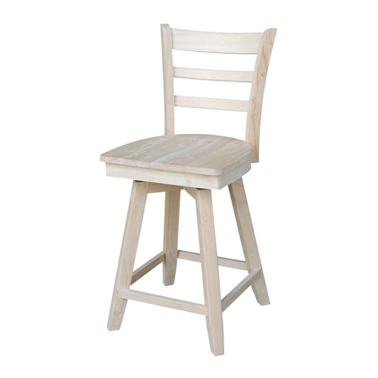 International Concepts - Emily Counter Height Stool - 24inSH  - S-6172SW veiw 1
