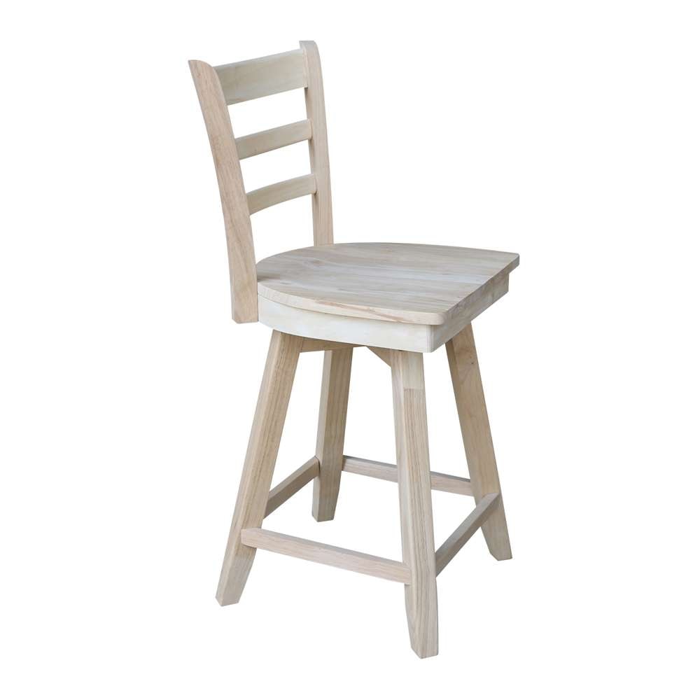 International Concepts - Emily Counter Height Stool - 24inSH  - S-6172SW veiw 8