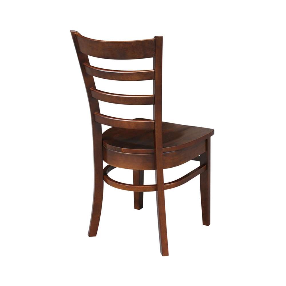 International Concepts - Emily Side Chair in Espresso Finish (Set of 2) - C581-617P veiw 2