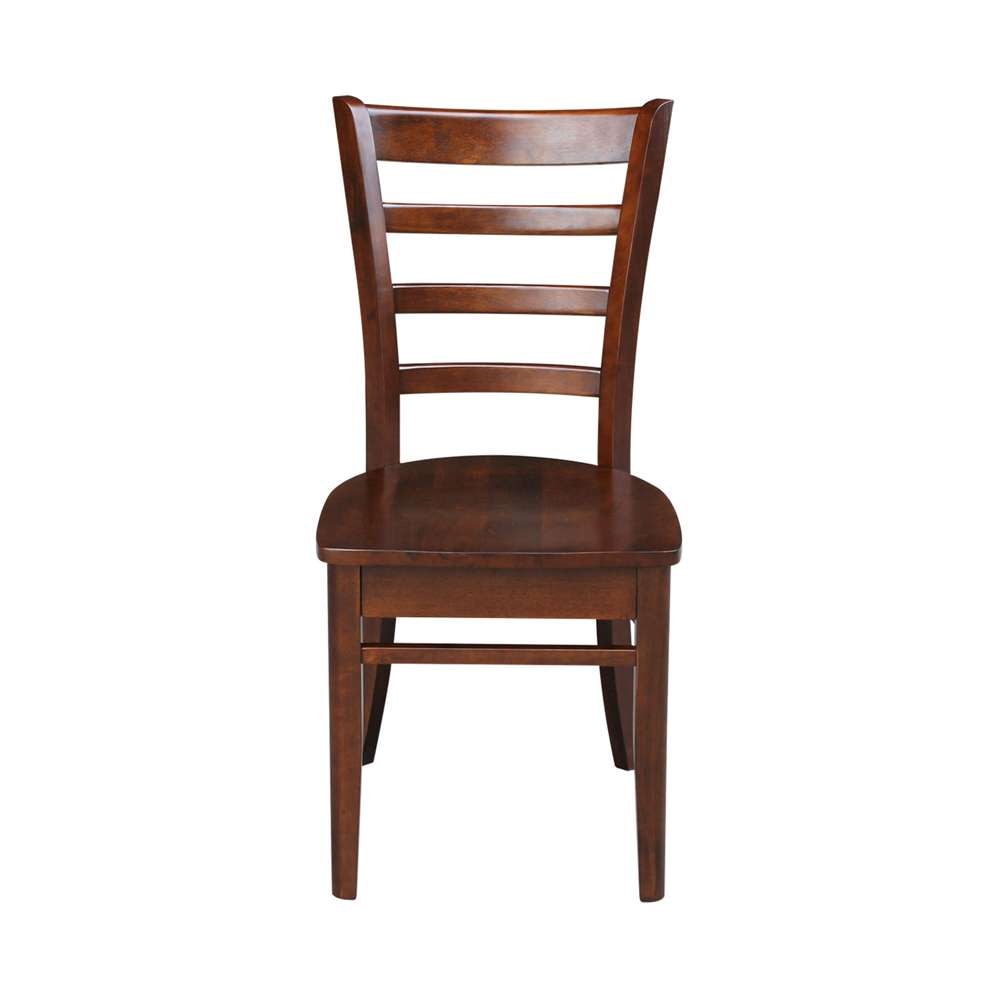 International Concepts - Emily Side Chair in Espresso Finish (Set of 2) - C581-617P veiw 6