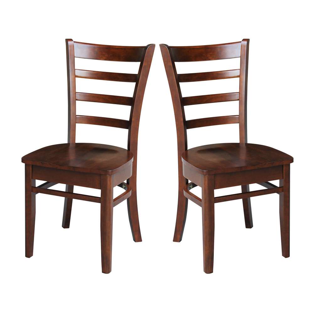 International Concepts - Emily Side Chair in Espresso Finish (Set of 2) - C581-617P veiw 8