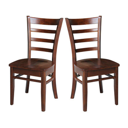 International Concepts - Emily Side Chair in Espresso Finish (Set of 2) - C581-617P veiw 8