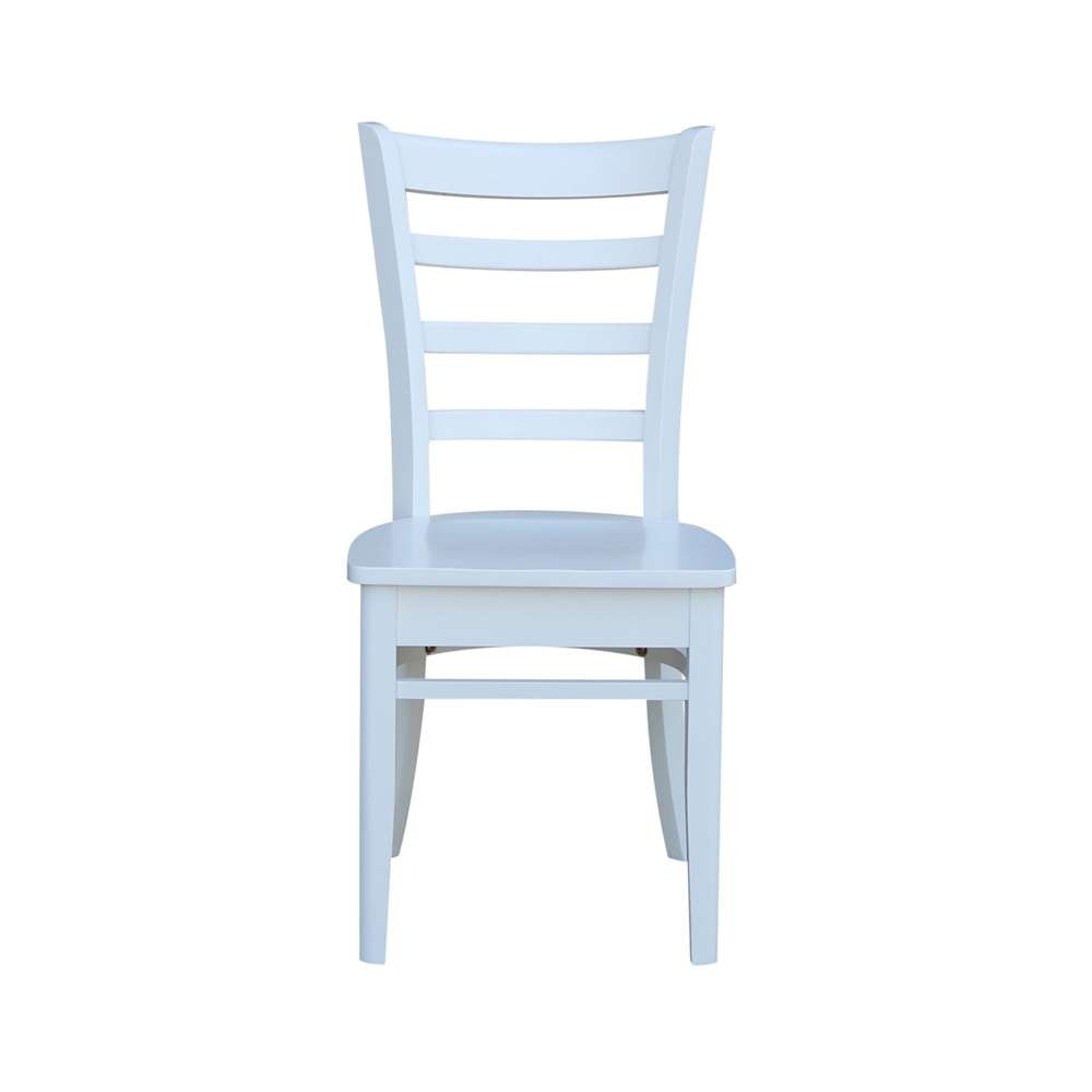 International Concepts - Emily Side Chair in White Finish (Set of 2) - C08-617P veiw 6