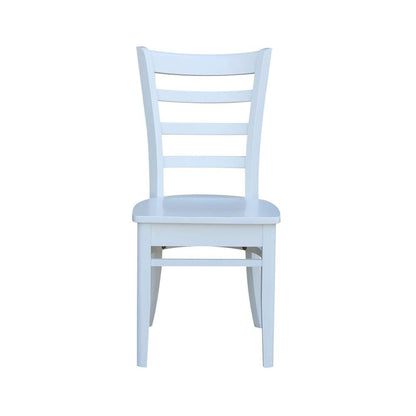 International Concepts - Emily Side Chair in White Finish (Set of 2) - C08-617P veiw 6