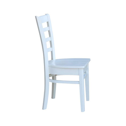International Concepts - Emily Side Chair in White Finish (Set of 2) - C08-617P veiw 7