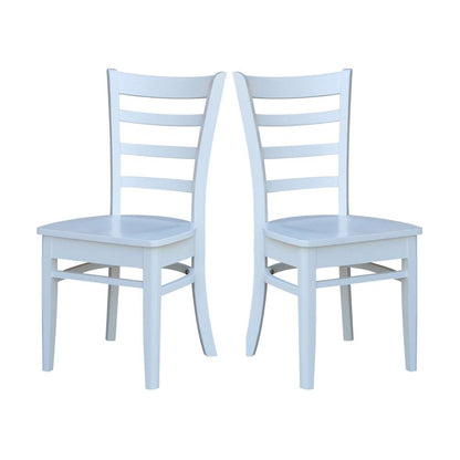 International Concepts - Emily Side Chair in White Finish (Set of 2) - C08-617P veiw 8