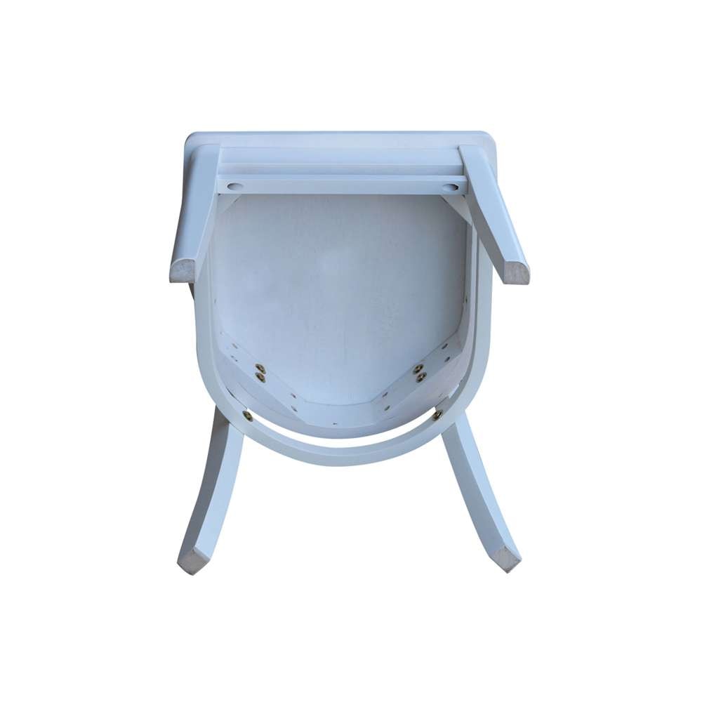 International Concepts - Emily Side Chair in White Finish (Set of 2) - C08-617P veiw 9