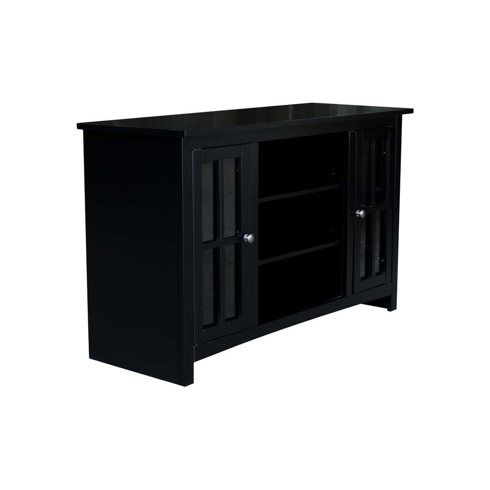 International Concepts - Entertainment / Tv Stand with 2 Doors - 48in in Black Finish - TV46-34 veiw 5