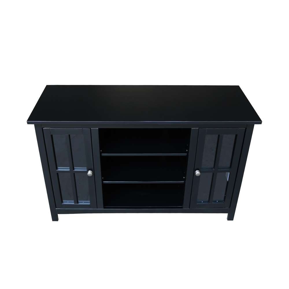 International Concepts - Entertainment / Tv Stand with 2 Doors - 48in in Black Finish - TV46-34 veiw 7