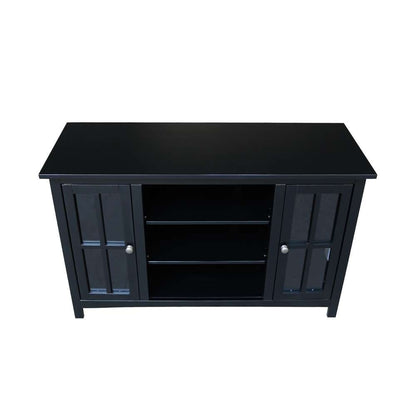 International Concepts - Entertainment / Tv Stand with 2 Doors - 48in in Black Finish - TV46-34 veiw 7