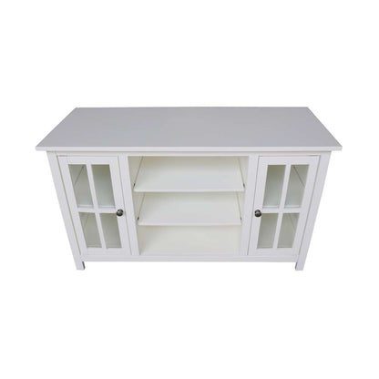 International Concepts - Entertainment / Tv Stand with 2 Doors - 48in in White Finish - TV08-34 veiw 6