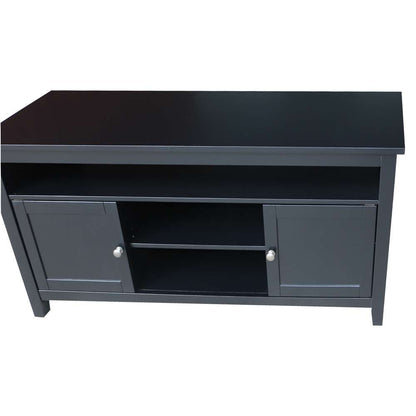 International Concepts - Entertainment / Tv Stand with 2 Doors in Black Finish - TV46-51 veiw 6