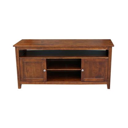 International Concepts - Entertainment / Tv Stand with 2 Doors in Espresso Finish - TV581-51 veiw 4