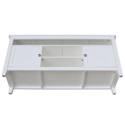 International Concepts - Entertainment / Tv Stand with 2 Doors in White Finish - TV08-51 veiw 6