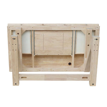 International Concepts - Executive Desk with Zosiac Base - K-OF64T-64Z-C10 veiw 12