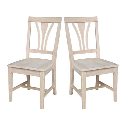 International Concepts - Fanback Chair (Set of 2) - C-918P veiw 8