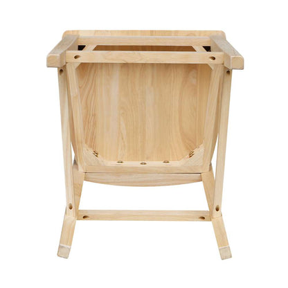 International Concepts - Fanback Stool - 24inSH - S-9182 veiw 7