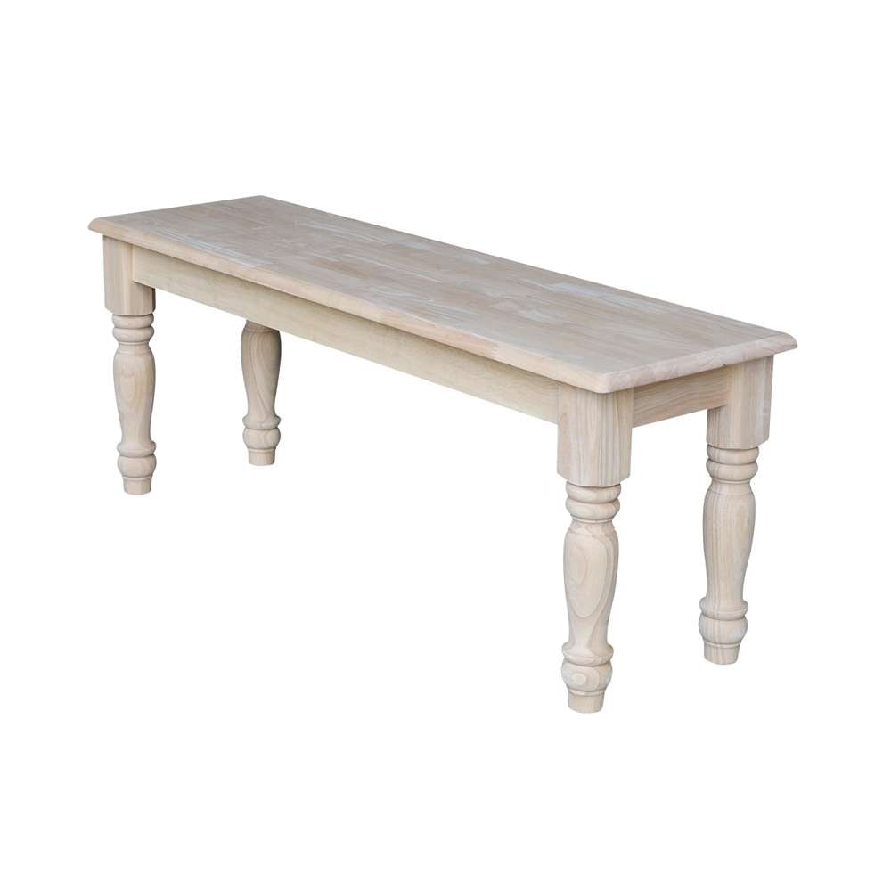 International Concepts - Farmhouse Bench - BE-47 veiw 1