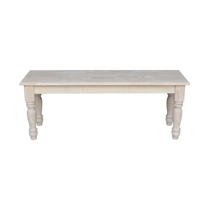 International Concepts - Farmhouse Bench - BE-47 veiw 4