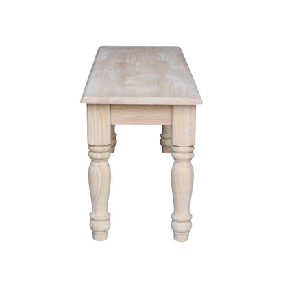 International Concepts - Farmhouse Bench - BE-47 veiw 5