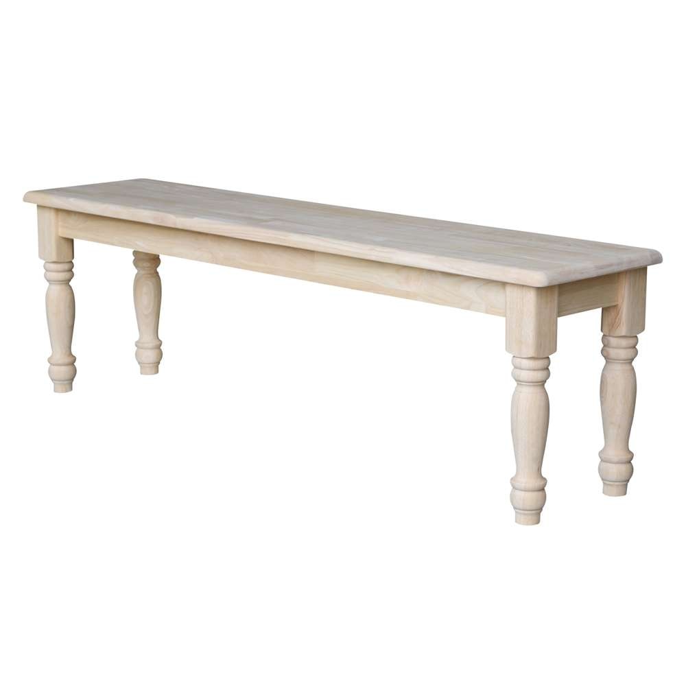 International Concepts - Farmhouse Bench - BE-60T veiw 1