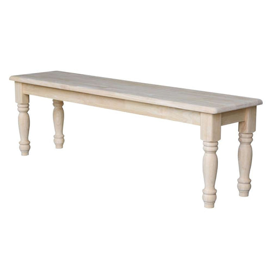 International Concepts - Farmhouse Bench - BE-60T veiw 1