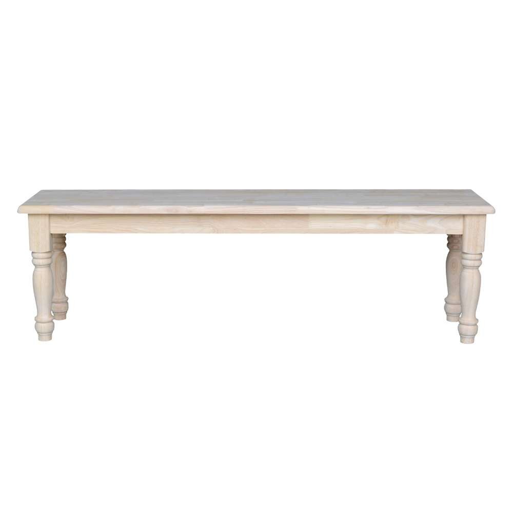 International Concepts - Farmhouse Bench - BE-60T veiw 4