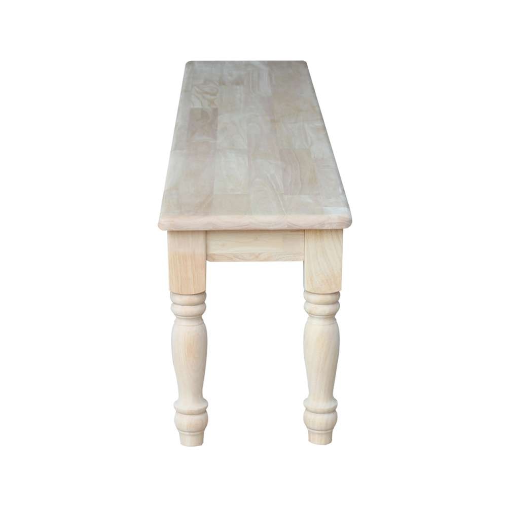 International Concepts - Farmhouse Bench - BE-72 veiw 3
