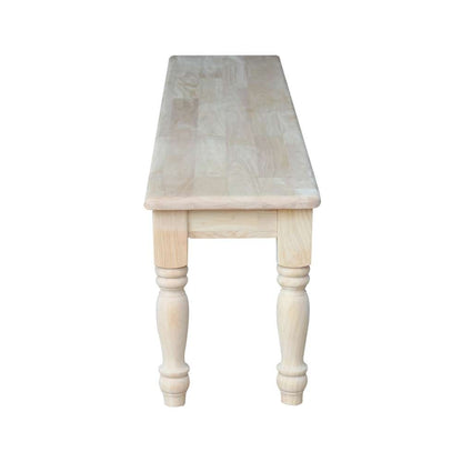 International Concepts - Farmhouse Bench - BE-72 veiw 3